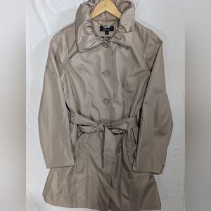 Daniel by Daniel Basso Rain Jacket Trench Coat w/ Removable Belt Size M